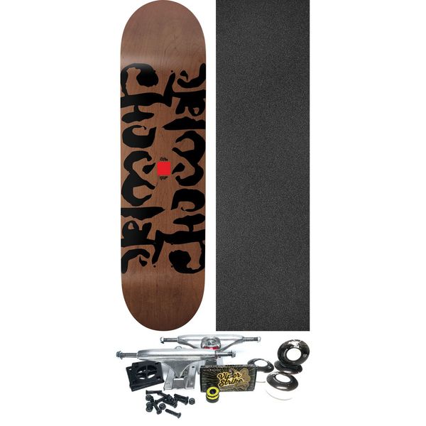 Chocolate Skateboards Chris Roberts Ink Blot Skateboard Deck - 8.5" x 32" - Complete Skateboard Bundle